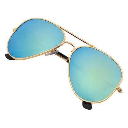 Green Lenses Top Bar Sunglasses